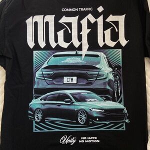 Common Traffic Mafia Unity Black Tee (CTM) HONDA ACCORD